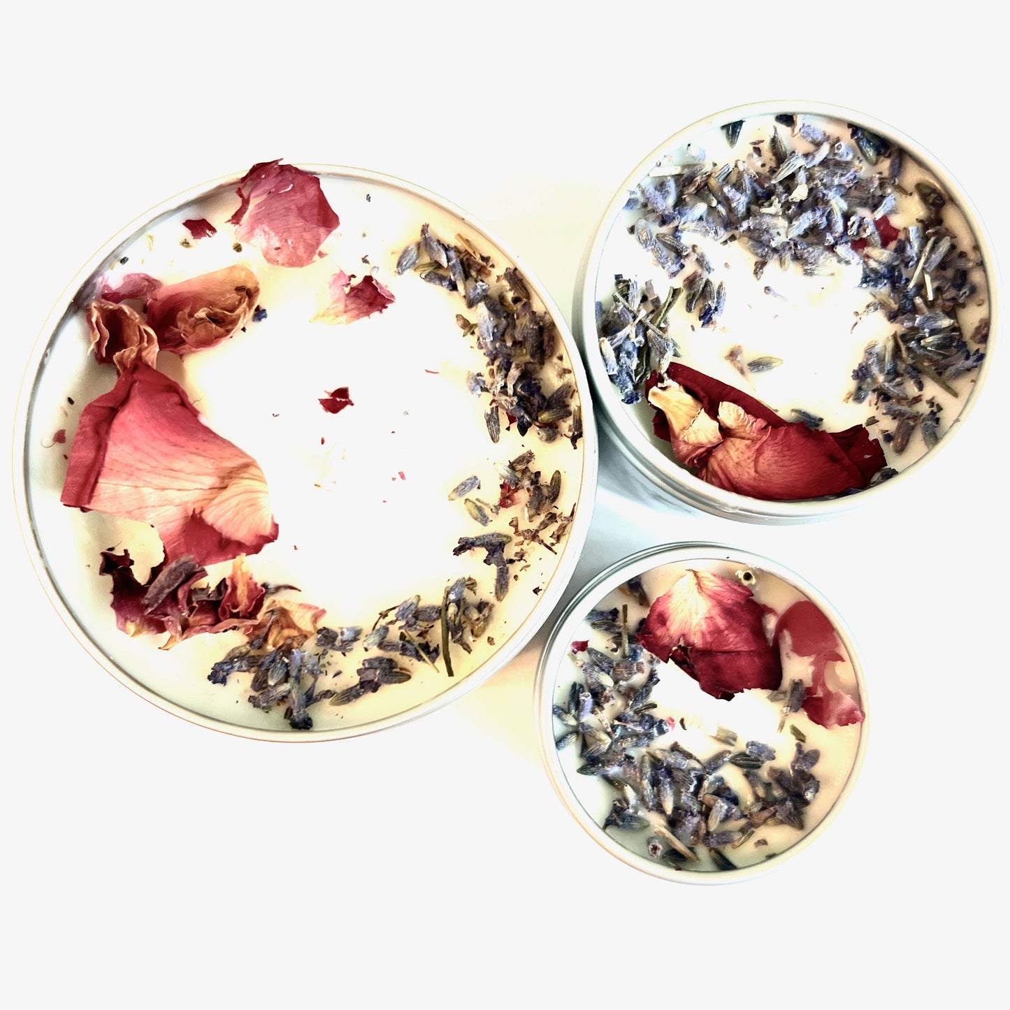 Rosewater & Lavender Soy Candle - Spa Noir