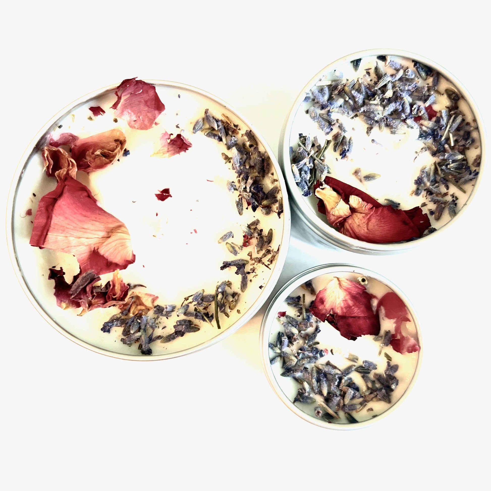 Rosewater & Lavender Soy Candle - Spa Noir