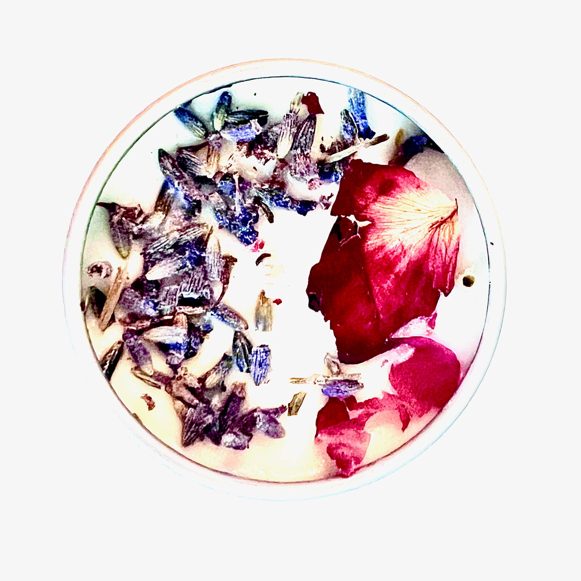 Rosewater & Lavender Soy Candle - Spa Noir