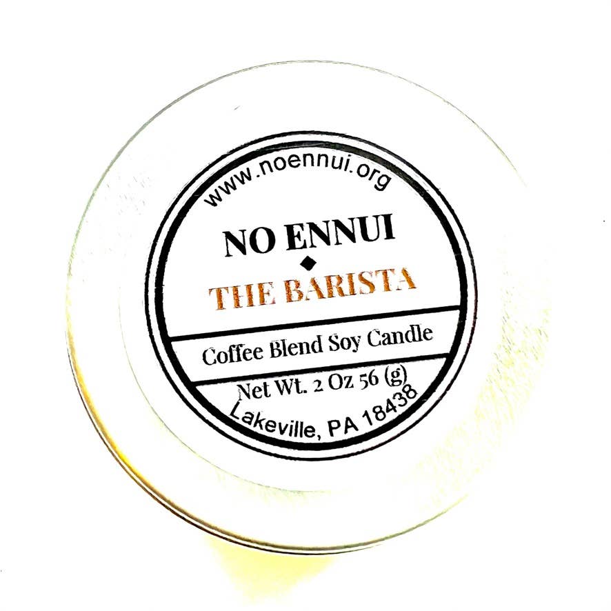 "The Barista" Coffee Blend Hand Crafted Soy Candle