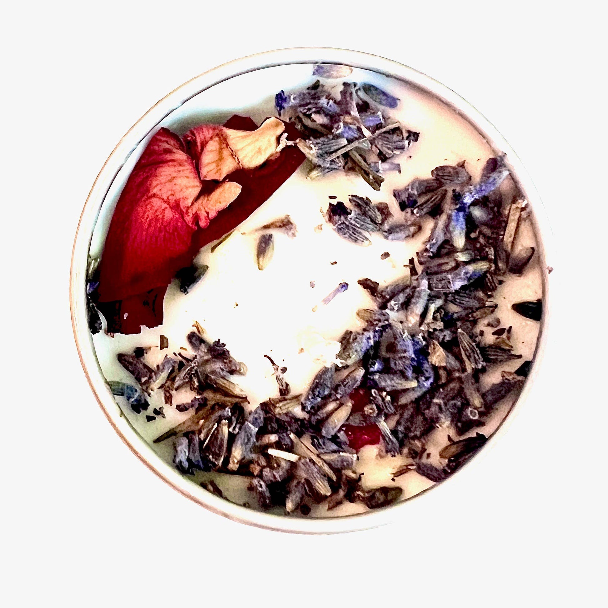 Rosewater & Lavender Soy Candle - Spa Noir