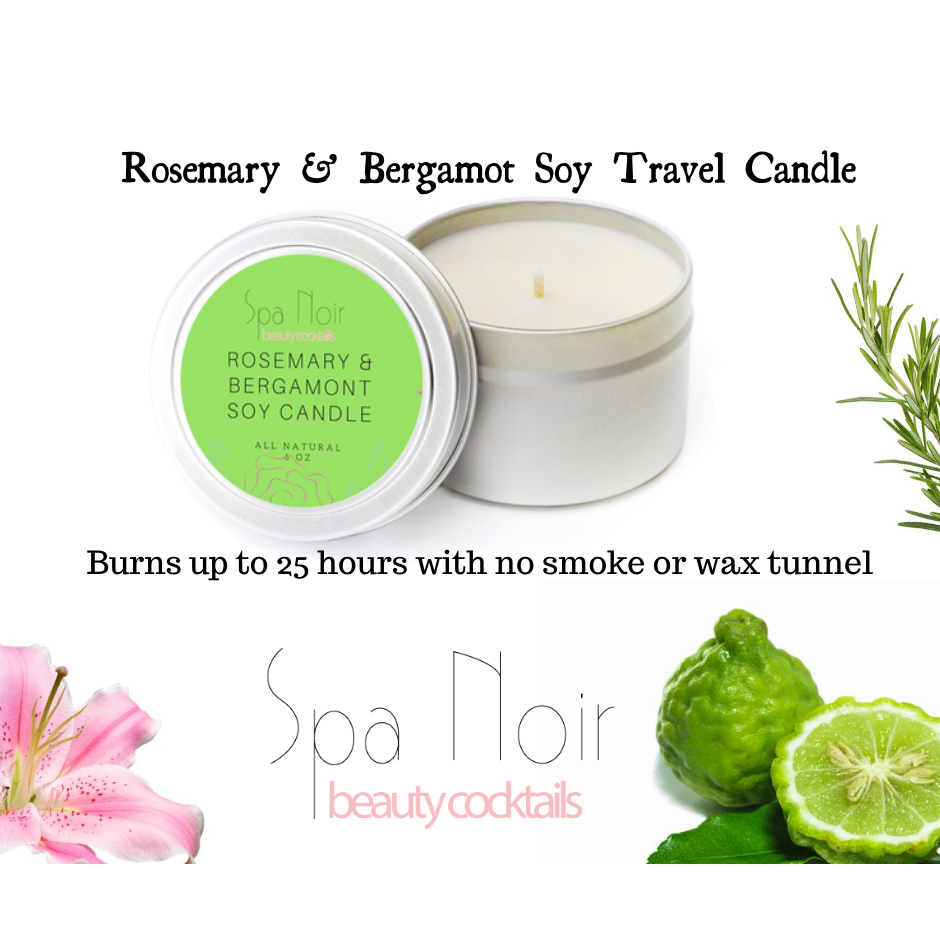 Day Spa Aromatherapy Candle - spa-noir