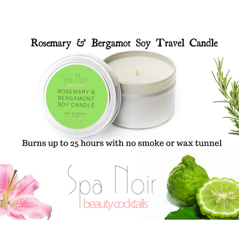 Day Spa Aromatherapy Candle - spa-noir