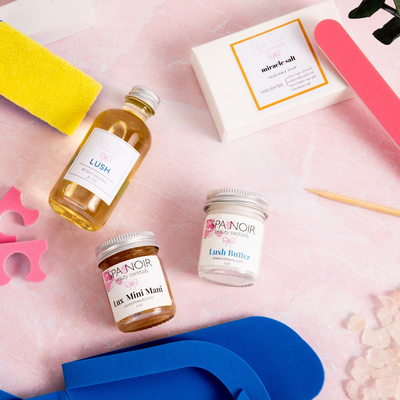 Lush Ultimate DIY Pedi Box - spa-noir
