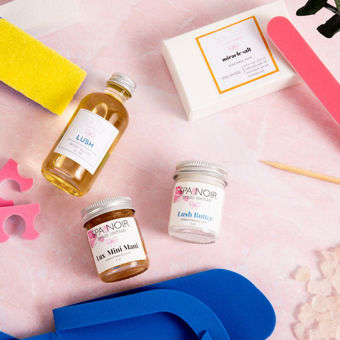 Lush Ultimate DIY Pedi Box - spa-noir
