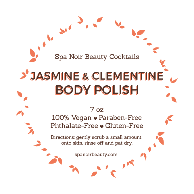 Jasmine and Clementine Body Polish - spa-noir