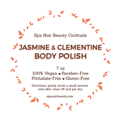 Jasmine and Clementine Body Polish - spa-noir