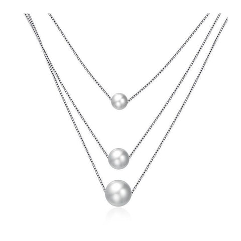 Namesake Layered Necklace - spa-noir