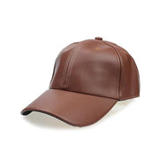 Vegan Leather Cap - spa-noir